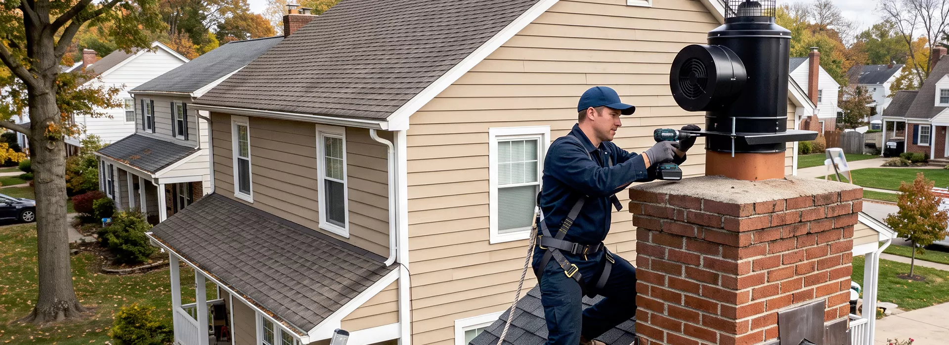 Chimney Fan Installation in Perth Amboy, NJ