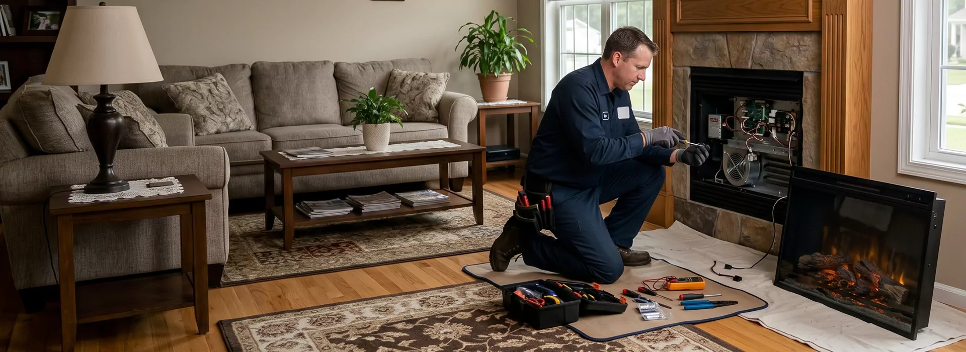 Electric Fireplace Repair in Perth Amboy, NJ