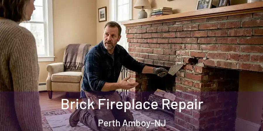 Brick Fireplace Repair Perth Amboy-NJ