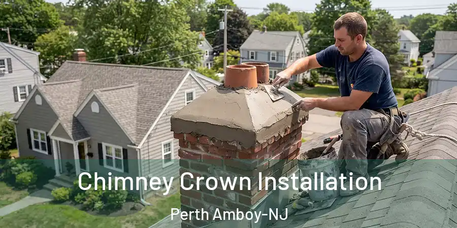Chimney Crown Installation Perth Amboy-NJ