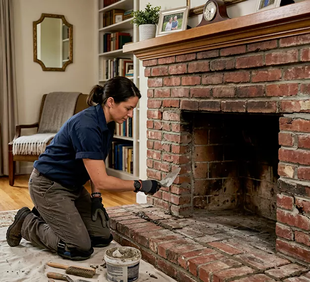 Certified Brick Fireplace Repair Company: Your Local Fireplace Masonry Repair Team in Perth Amboy, NJ