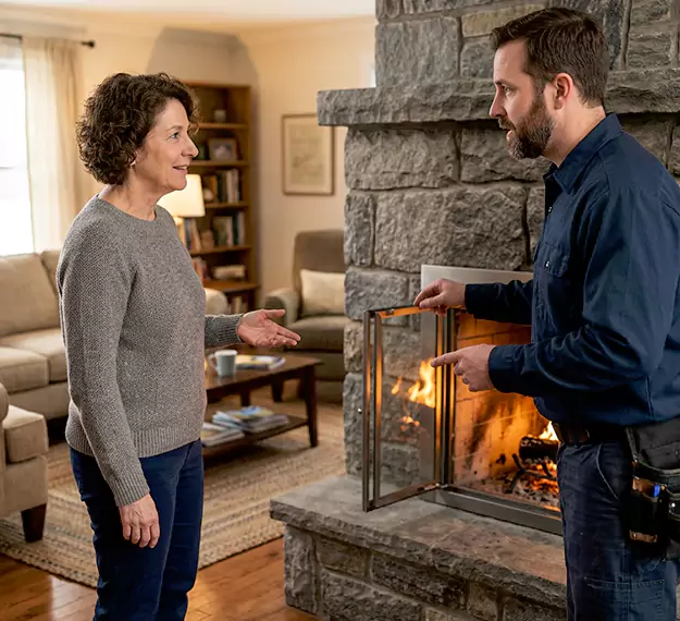 Why Homeowners Choose Our Fireplace Door Installation Team in Perth Amboy, NJ?