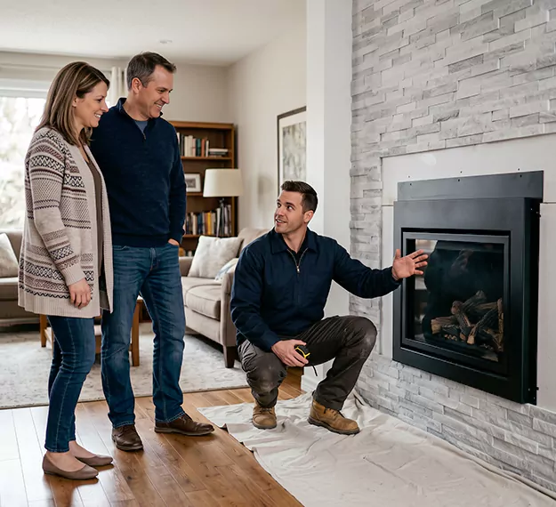 Why Perth Amboy Homeowners Choose Our Fireplace Insert Installation Team?