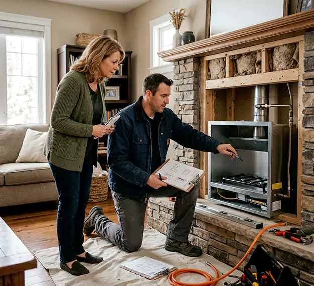 Why Perth Amboy, NJ Homeowners Choose Our Propane Fireplace Installation Team?
