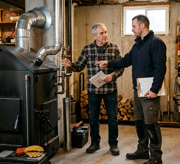 Why Perth Amboy Homeowners Choose Our Wood Furnace Installation Team?