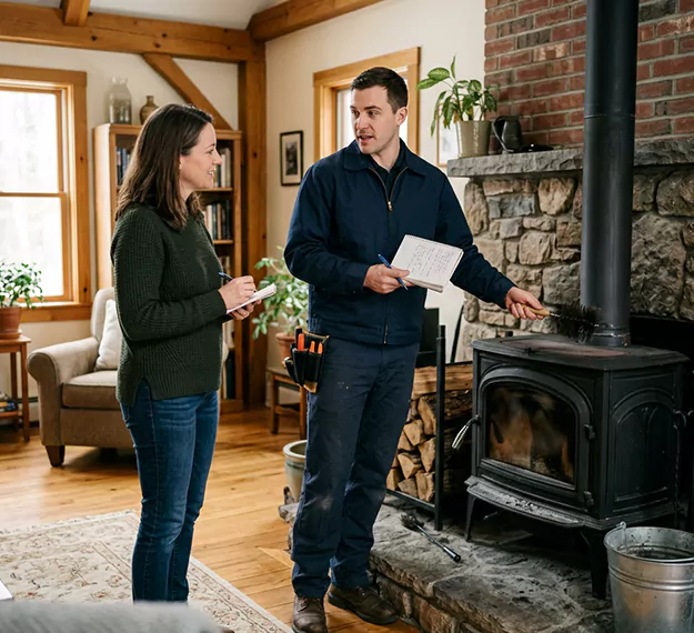 Why Perth Amboy Homeowners Choose Our Wood Stove Cleaning Team?