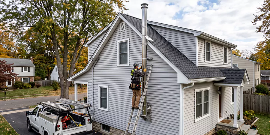 Wood Fireplace Chimney Liner Installation Perth Amboy